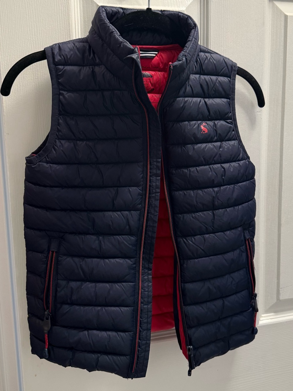 Joules Boys Navy Puffer Vest Gilet